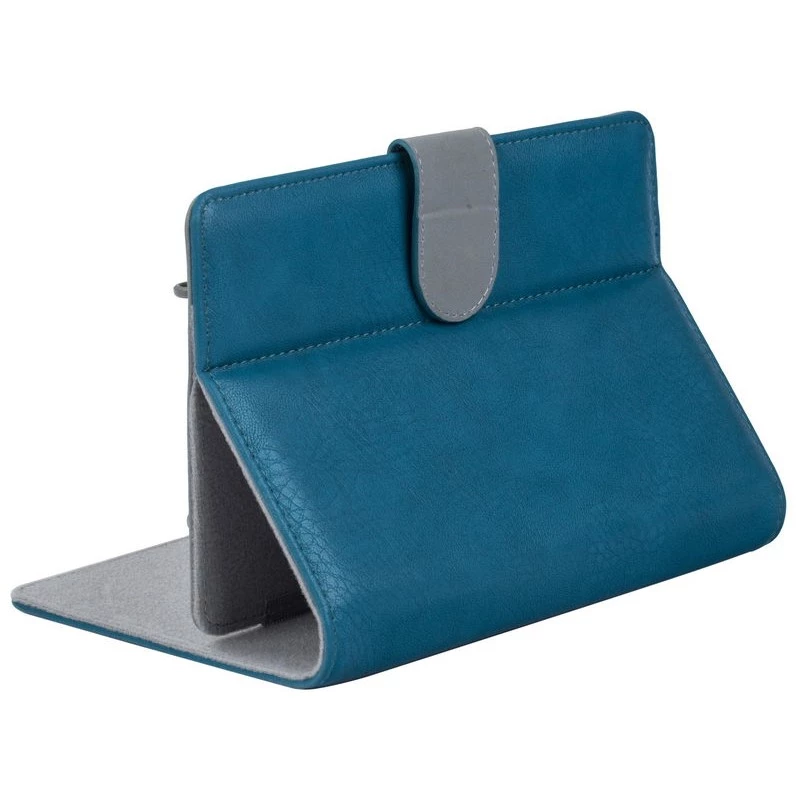 Rivacase 3017 Orly Flip-Hülle für Tablet 25,6 cm (10,1 Zoll), PU-Leder, Aquamarin