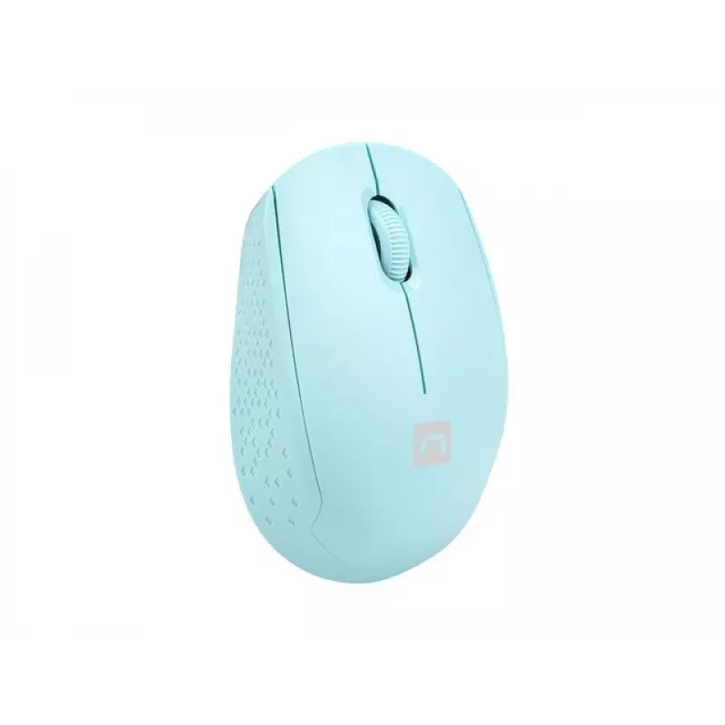 Natec Stork NMY-2001 kabellose optische Maus, 1600 DPI, USB-Empfänger, blau