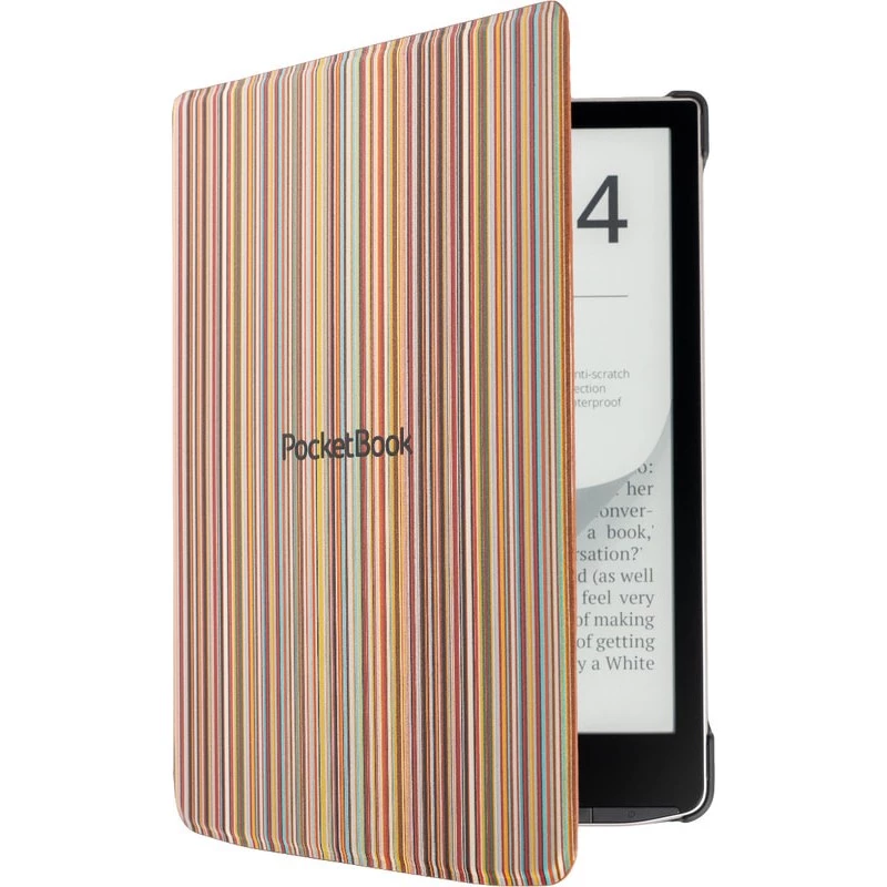 PocketBook Shell Cover H-S-743-CL-WW Bunte Streifen für 7,8 Zoll InkPad 4 / Color 2 / Color 3