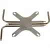 Kühlkörper Inter-Tech IP-3, Kupfer, Silber, 165x100x12 mm