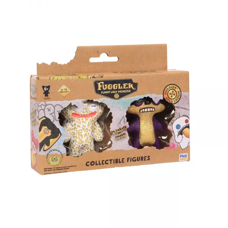 Action-Figuren 2er-Pack p.m.i kids world FUGGLER S3 Gold Edition Sortiment