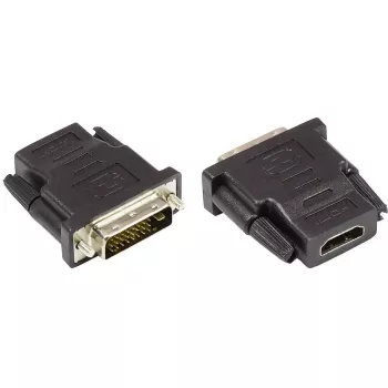 GoodConnections HDMI > DVI-D 24+1 (BU-ST) Adapter Schwarz (HDMI-DVI)