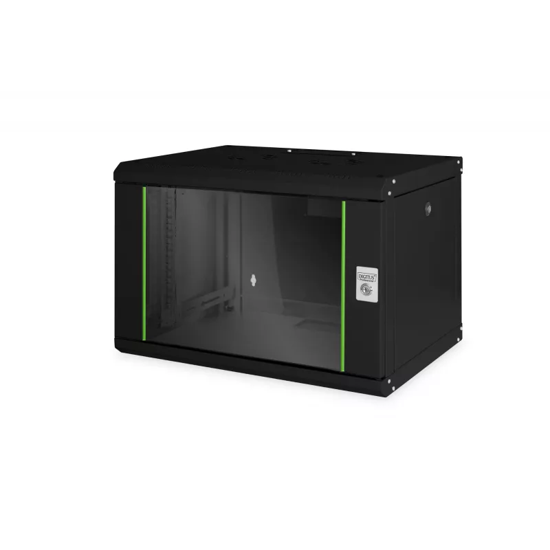 Wandmontierter Schrank Digitus DN-19 07-U-SW