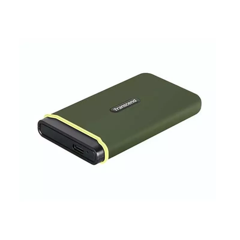 Transcend ESD380C - 1000 GB - USB Typ-A auf USB Typ-C - 3.2 Gen 2 (3.1 Gen 2) - 2000 MB/s - Passwortschutz - Grün (TS1TESD380C)