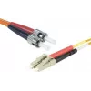 Tecline exertis Connect - Patch-Kabel - ST Multi-Mode (M) auf LC Multi-Mode (M) - 20 m - 50/125 Mikrometer - OM2 - orange (85420)