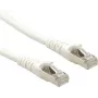 Roline - Patchkabel - RJ-45 (M) auf RJ-45 (M) - 1,5 m - SFTP - CAT 6a - Weiß