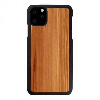 Smartphone-Hülle Man and Wood für iPhone 11 Pro Max – Cappuccino Schwarz