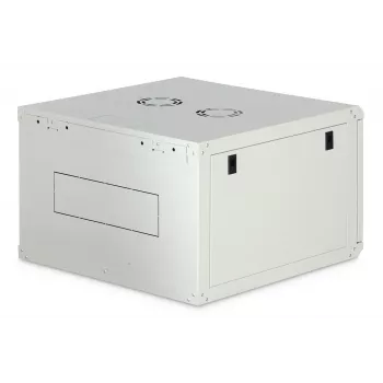 Wandmontiertes Rack-Gehäuse DIGITUS Dynamic‑N 7U 19 Zoll 600x600 mm, unmontiert, IP20, Schlüsselschloss