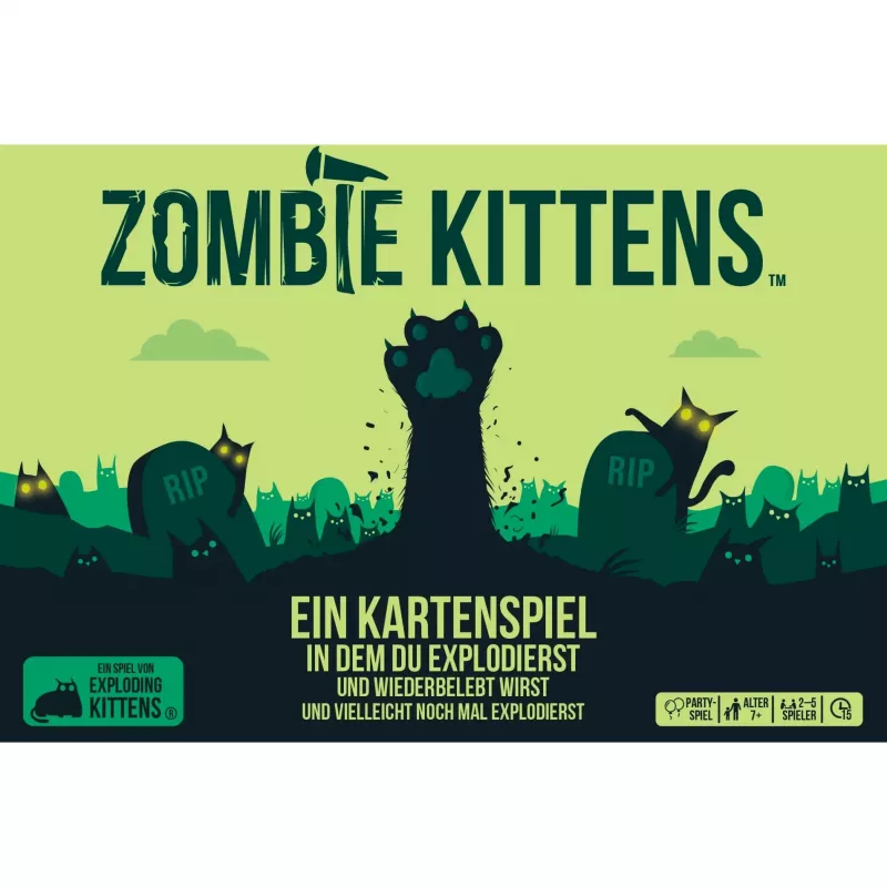Zombie Kittens, Kartenspiel