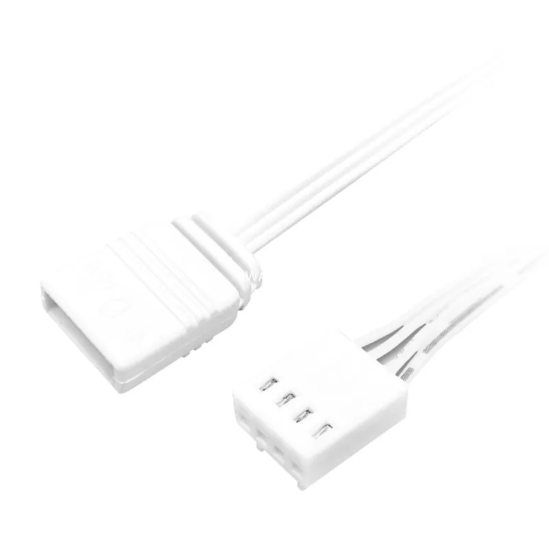 Sharkoon Shark Blades PWM RGB 120-mm-Gehäuselüfter, 400–1400 U/min, Weiß