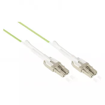 Good Connections LWL Duplex Patchkabel OM5 LC/LC, Multimode 50/125 µm, Uniboot, LSZH, austauschbare Polarität, 20 m (LW-U820LC5)