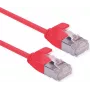 ROLINE GREEN U/FTP Patchkabel Cat.6A (Klasse EA), LSOH, schlank, Rot, 3 m (21.44.3316)