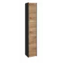 Top E Shop S33 Badezimmer-Aufbewahrungsschrank, Anthrazit/Artisan, Eiche