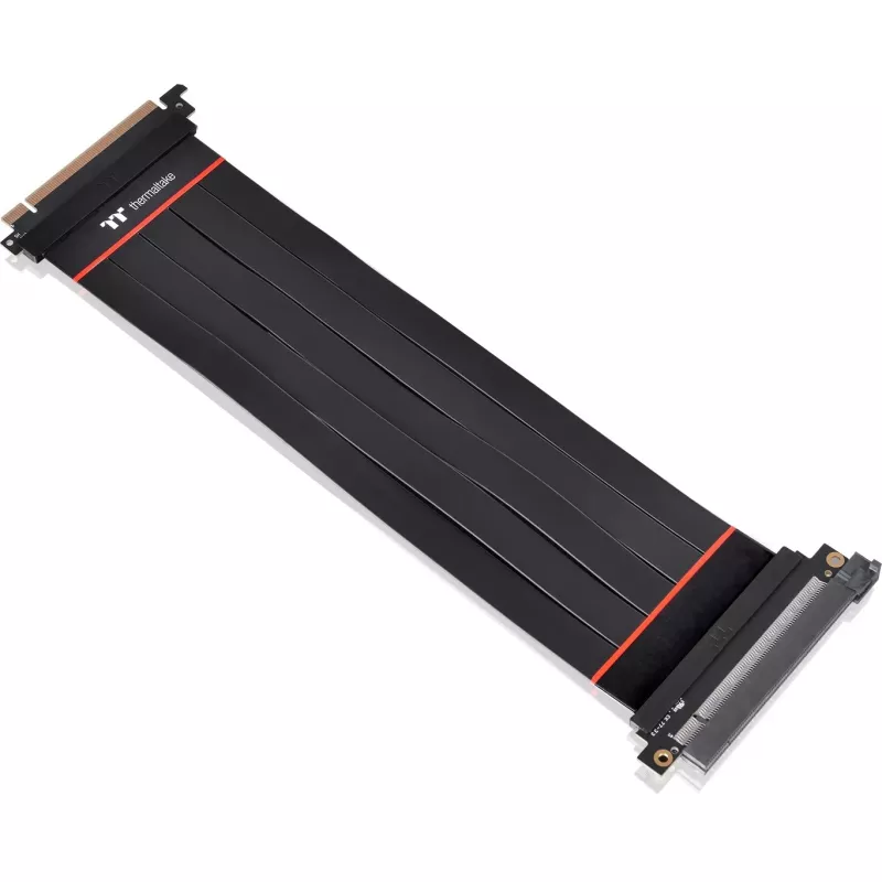 Thermaltake AC-058-CO1OTN-C1 PCIe-4.0-x16-Riser-Verlängerungskabel, 0,3 m, schwarz