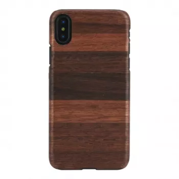 Smartphone-Hülle man and wood für iPhone X/XS — fango schwarz