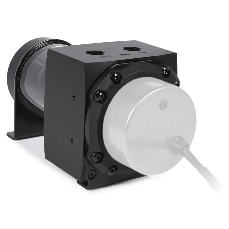 Alphacool Core 100 Aurora 15393 Ausgleichsbehälter, D5/VPP, ARGB, Acetal/Acryl, Schwarz
