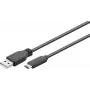 Wentronic 55469 USB-Kabel Schwarz