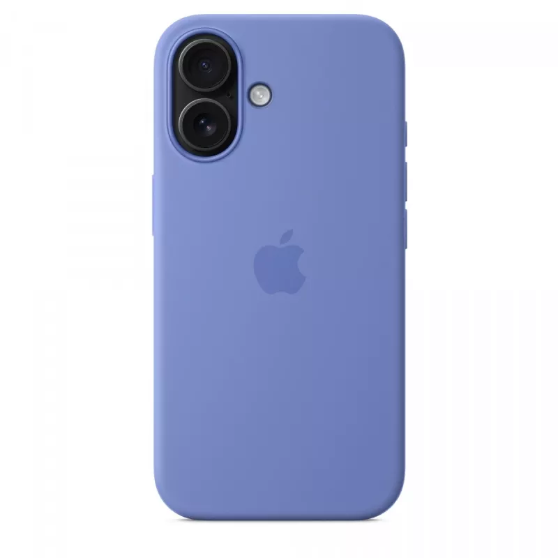 iPhone 16 Silikonhülle mit MagSafe - Periwinkle