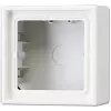 Installationsdose JUNG LS 581 A WW, Gerätedose 81×81×47 mm, weiß
