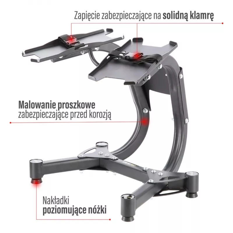 Verstellbare Hantelablage Hms Premium STR10 Pro