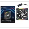Lian Li UNI FAN SL Wireless 120 12RSL1W1B ARGB PWM Gehäuselüfter, Reverse Blade, 120 mm, schwarz