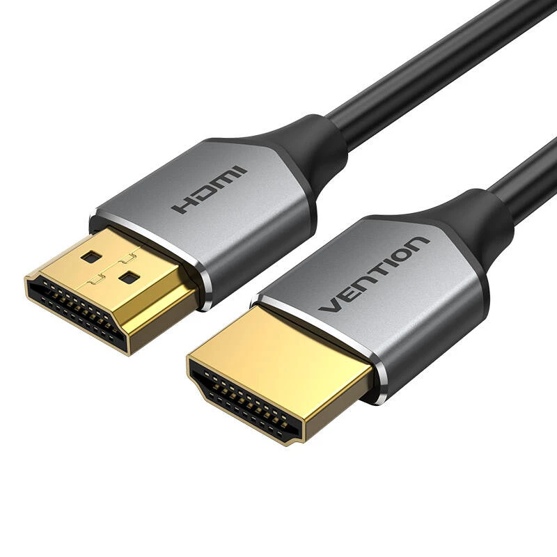 Ultra Dünnes HDMI HD Kabel Vention ALEHF 1m 4K 60Hz (Grau)