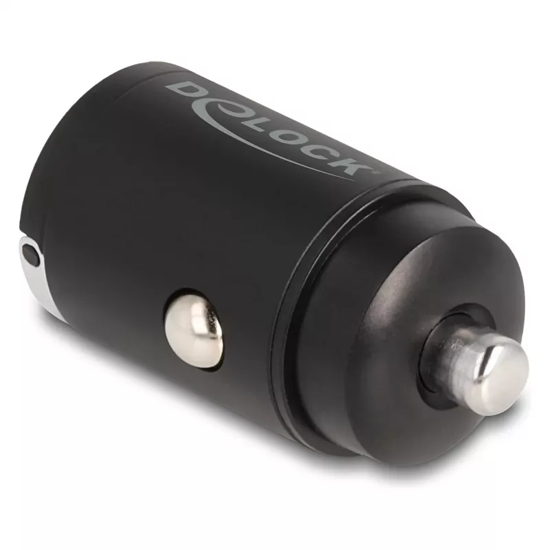 DeLOCK 64277 Mobiles Ladegerät Universal Schwarz Zigarettenanzünder Schnellladung Auto