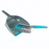 Beldray LA049254EU7 Küchen-Kehrschaufel mit Handfeger, grau/blau