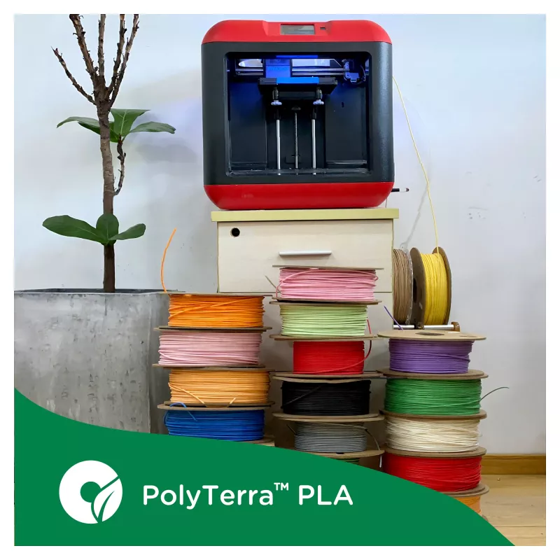 Filament Polmask PLA 1,75 mm Cotton White — 3 kg Spule