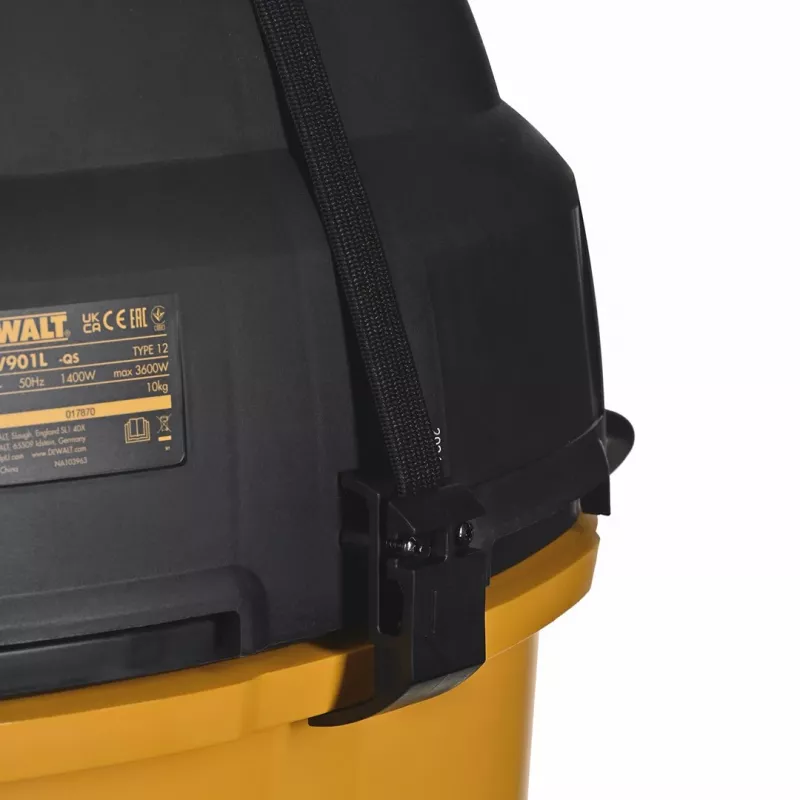 DeWALT DWV901L Staubsauger Schwarz, Gelb 30 L 1400 W