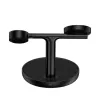 Baseus Swan 3-in-1 magnetischer kabelloser Ladeständer 15 W, Schwarz (inkl. USB-C-Kabel 1 m)