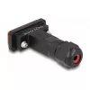 DeLOCK D-Sub 15-polige Buchse IP67 wasserdicht schwarz/orange