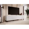 TV-Schrank cama meble BARI 200x42x52 weiß matt — 200×42×52 cm
