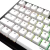 Keycaps GLORIOUS GPBT Basics PBT Dye-Sub Classic Weiß ANSI-Layout