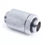 Alphacool ES D-Plug 25,5 mm G1/4 AG auf G1/4 AG, Chrom