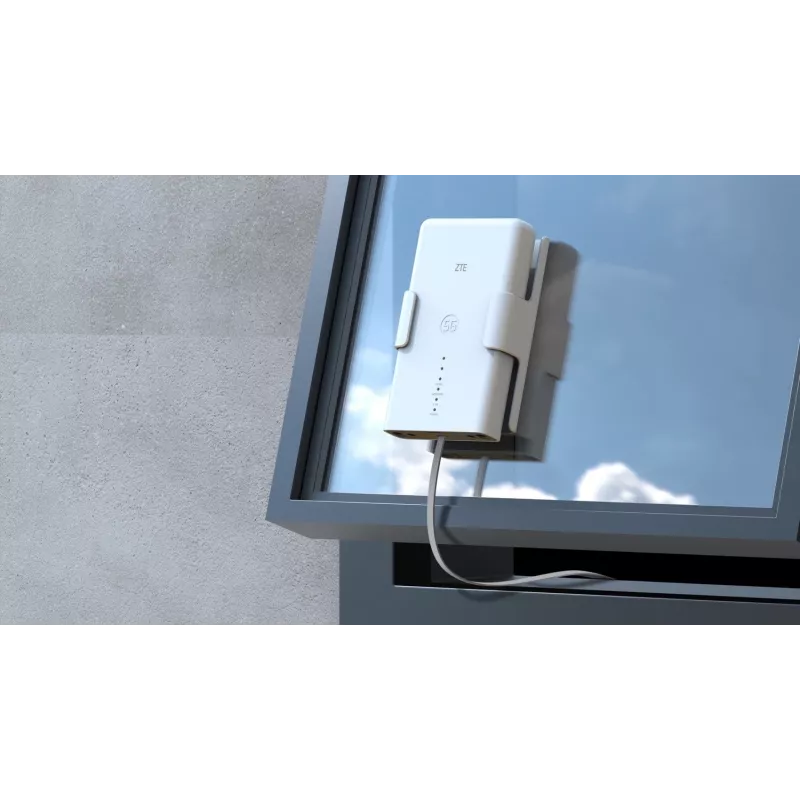 Router MC889 ODU 5G Router + Gecko Fenster-Glasmontageset