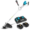 Makita DUR369APT2 Motorsense/Rasentrimmer 1000 W AC/Akku Schwarz, Blau, Grau