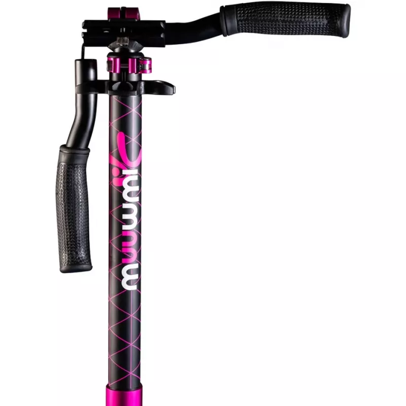Aluminium-Scooter Pro 215 mm (schwarz/pink)