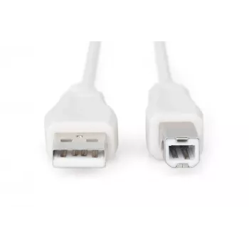 Assmann USB-Verbindungskabel. Typ A - B M/M. 1,8 m. USB 2.0 geeignet. UL. be (AK-300102-018-E)