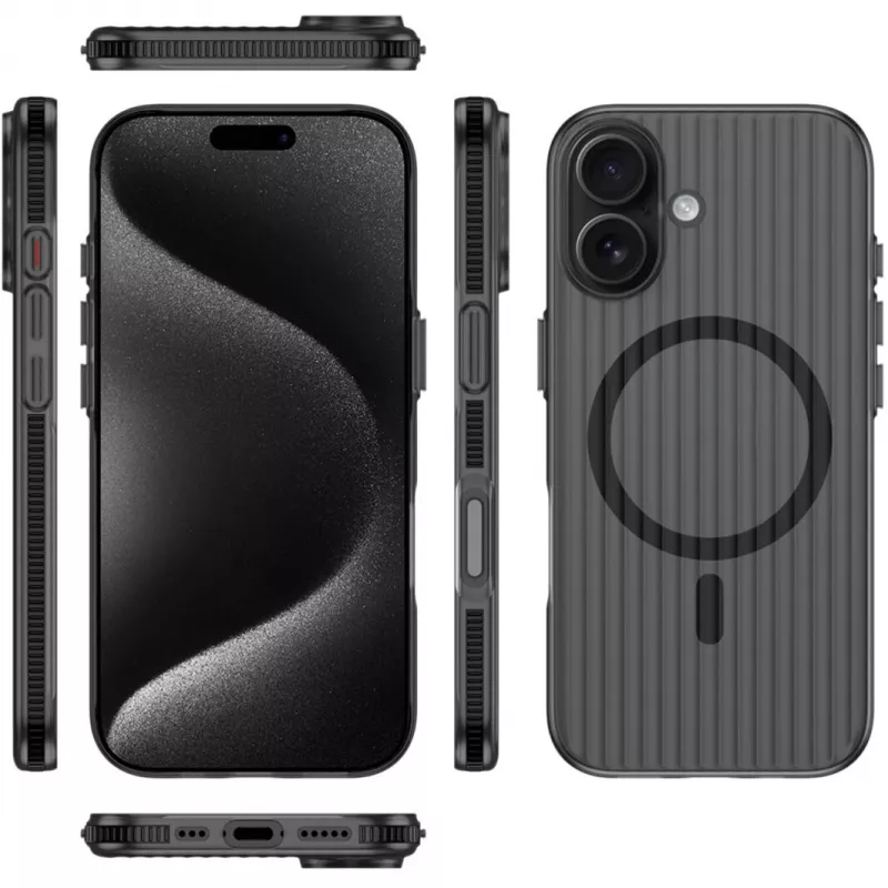 4smarts 541639 Design Case Aero für iPhone 17, schwarz