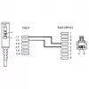Wentronic Goobay - Telefonkabel - TAE-F (M) - RJ-45 (M) - 15 m - Schwarz (51236)