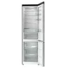 Gorenje NRB620E61X4WFE Kühl-Gefrier-Kombination, freistehend, NoFrost, 413 l (283 l Kühlteil + 130 l Gefrierteil unten), elektronische Anzeige, LED-Beleuchtung, Energieklasse E, Edelstahl