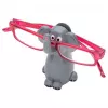 WEDO Elefanten-Brillenhalter, Polyresin, grau, 5,0 x 6,1 x 9,3 cm