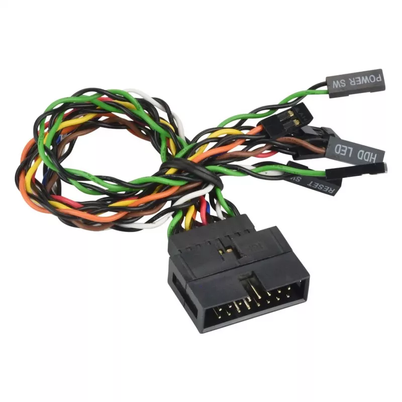Supermicro CBL-0084L 16-Pin Frontpanel-Splitkabel, 15 cm