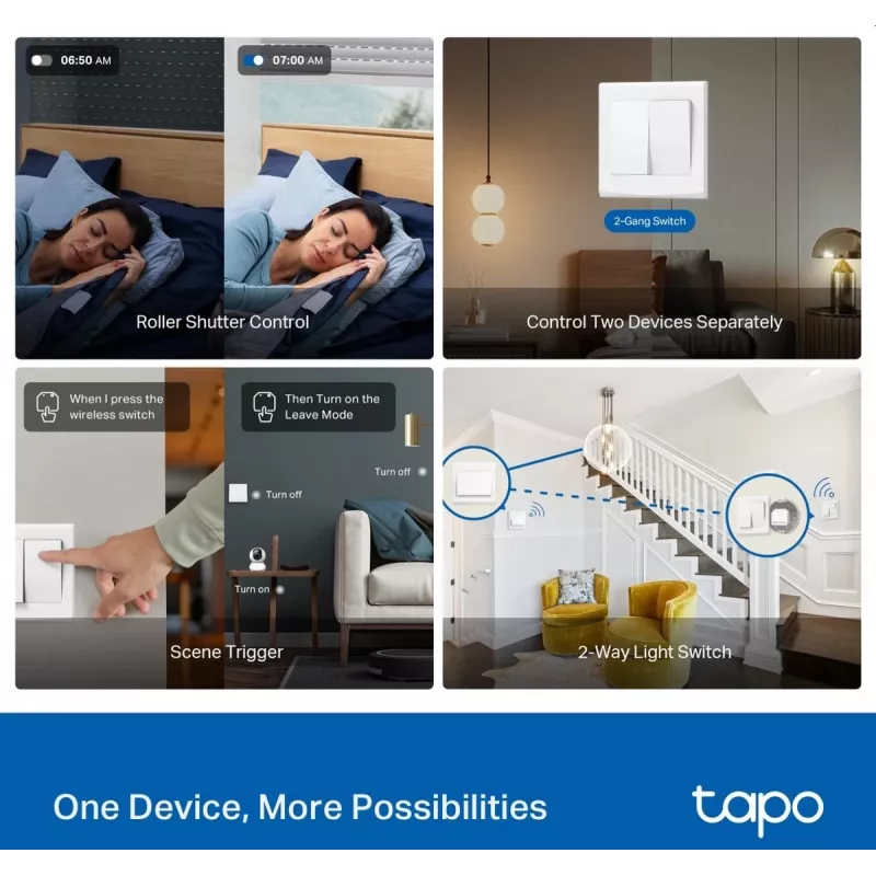 TP-Link Tapo S112 Smart-Switch-Modul, weiß