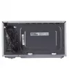 Sharp YC-MG01E-S Mikrowelle mit Grillfunktion, 20 l, 800 W, freistehend, Silber/Schwarz