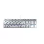 Tastatur CHERRY KC 6000 schlank Universal USB QWERTZ Deutsch Silber