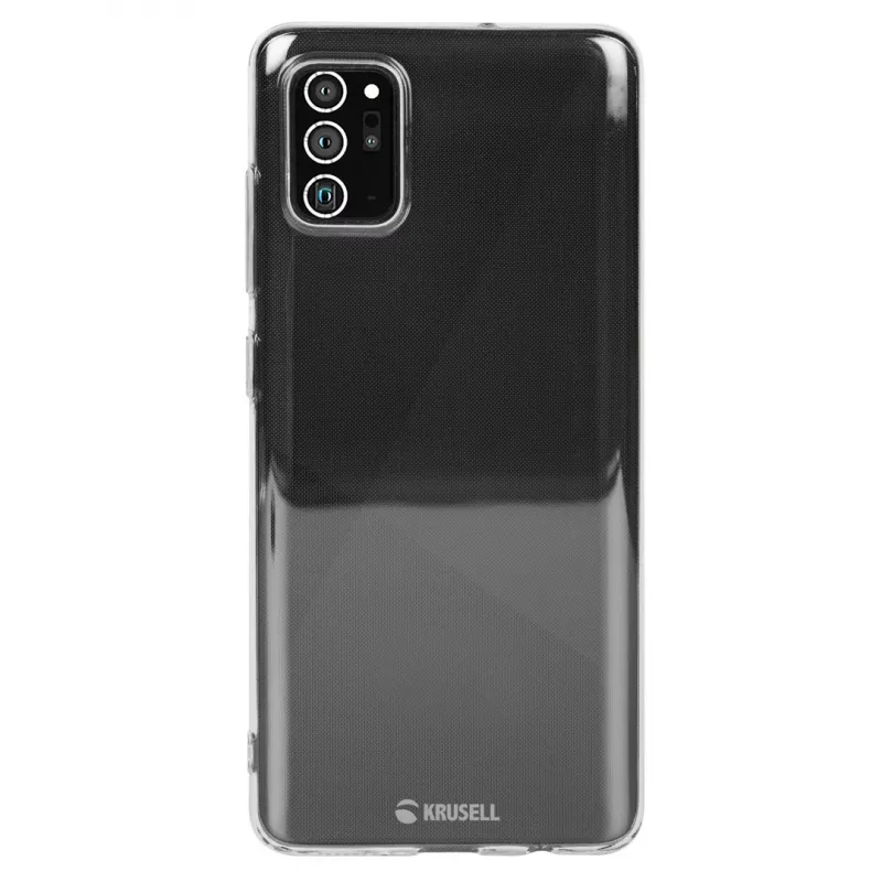 Krusell Protective SoftCover Hülle für Samsung Galaxy Note 20 Ultra, transparent, schlank Fit