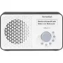TechniSat VIOLA 200 DAB+ Digitalradiowecker, Weiß/Schwarz
