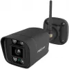 Foscam V8P Outdoor-Bullet-WLAN-Kamera, 8 MP 4K (3840x2160), Dualband-WLAN, Scheinwerfer, Sirene, Nachtsicht, Schwarz